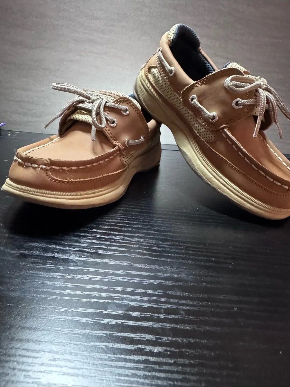 Sperry Brown/Tan Leather Boat Shoes